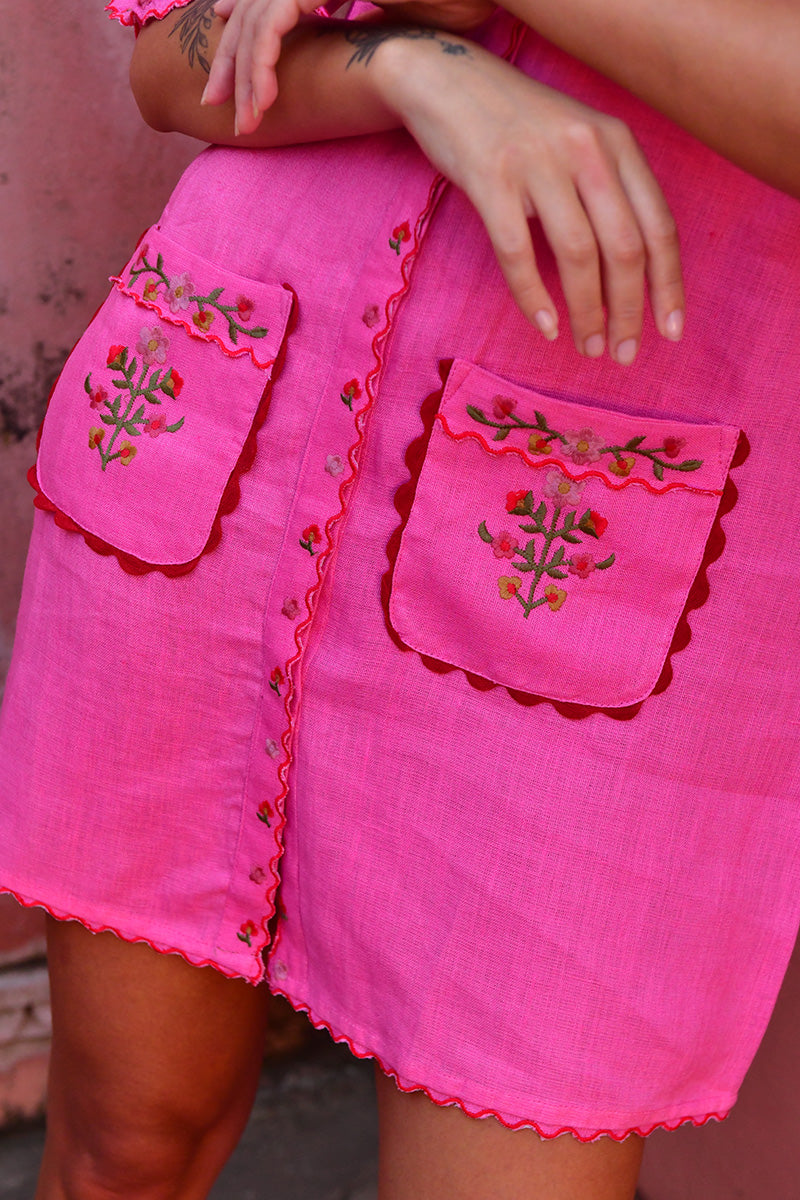 Heidi Embroidered Dress